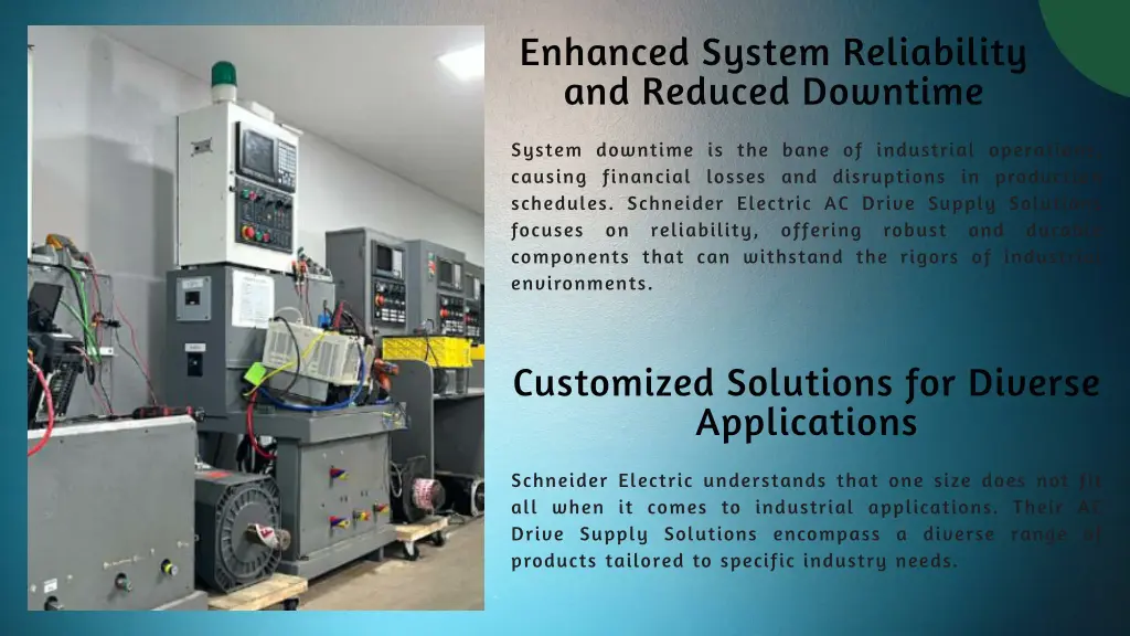 enhanced system reliability and reduced downtime