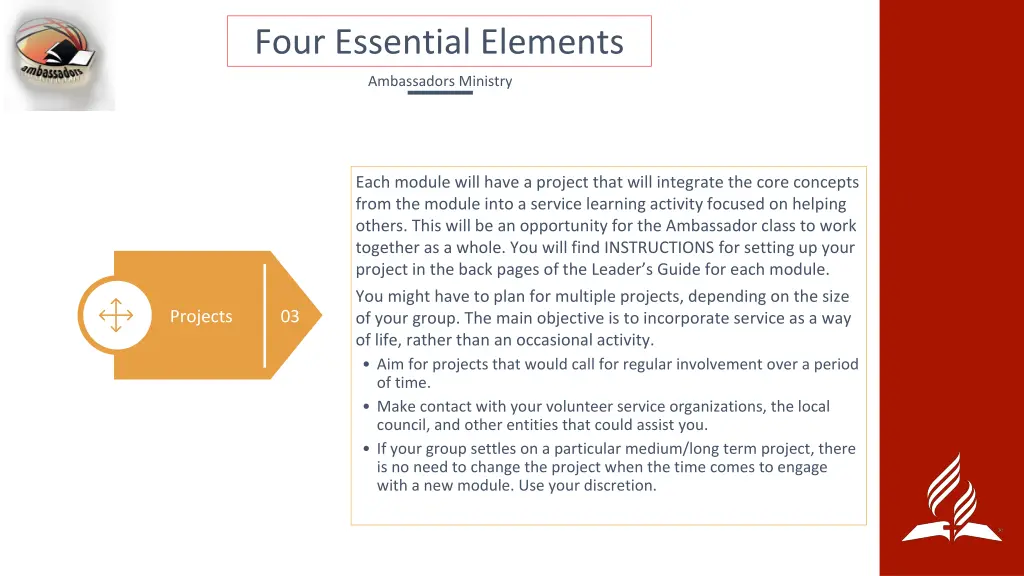 four essential elements 1