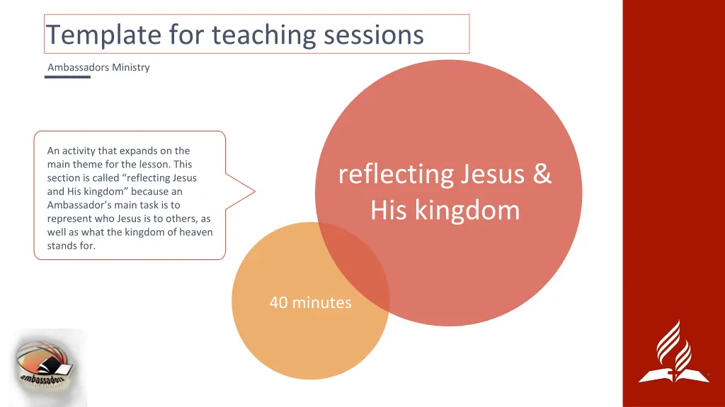 template for teaching sessions 3