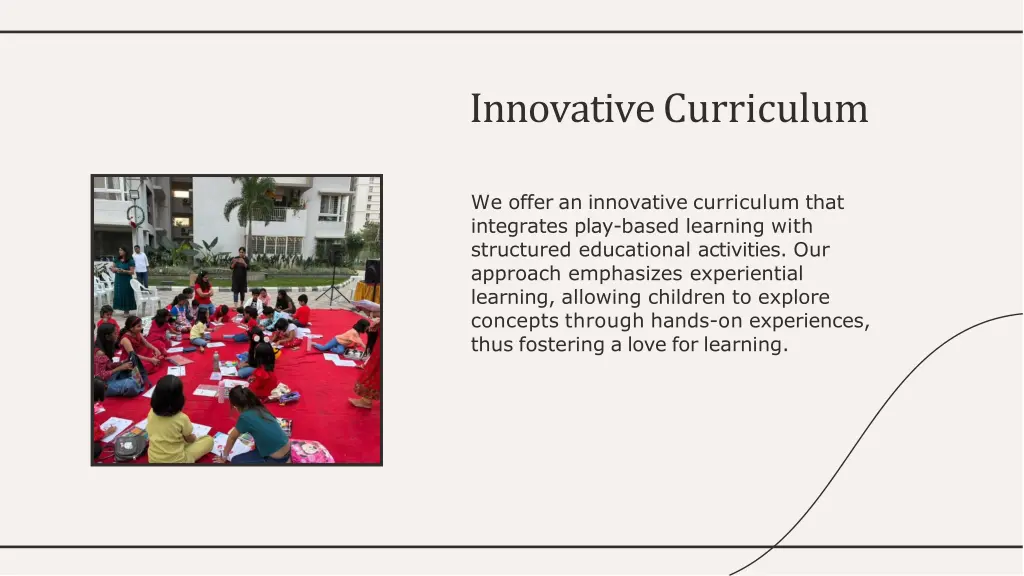 innovative curriculum