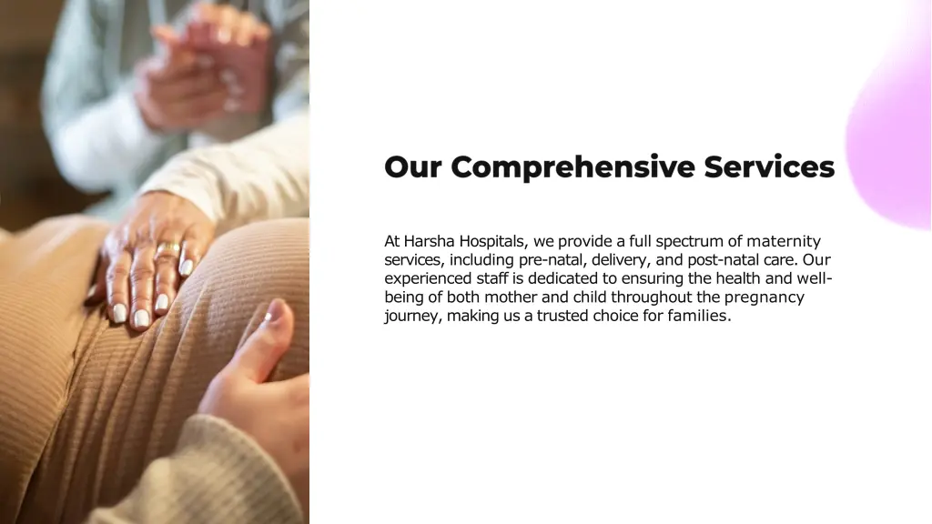 at harsha hospitals we provide a full spectrum