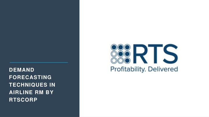 demand forecasting techniques in airline