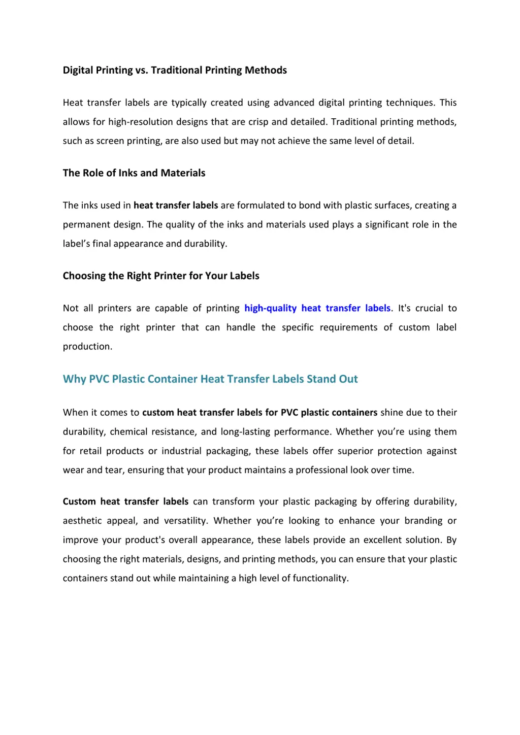 digital printing vs traditional printing methods