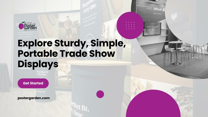 explore sturdy simple portable trade show displays