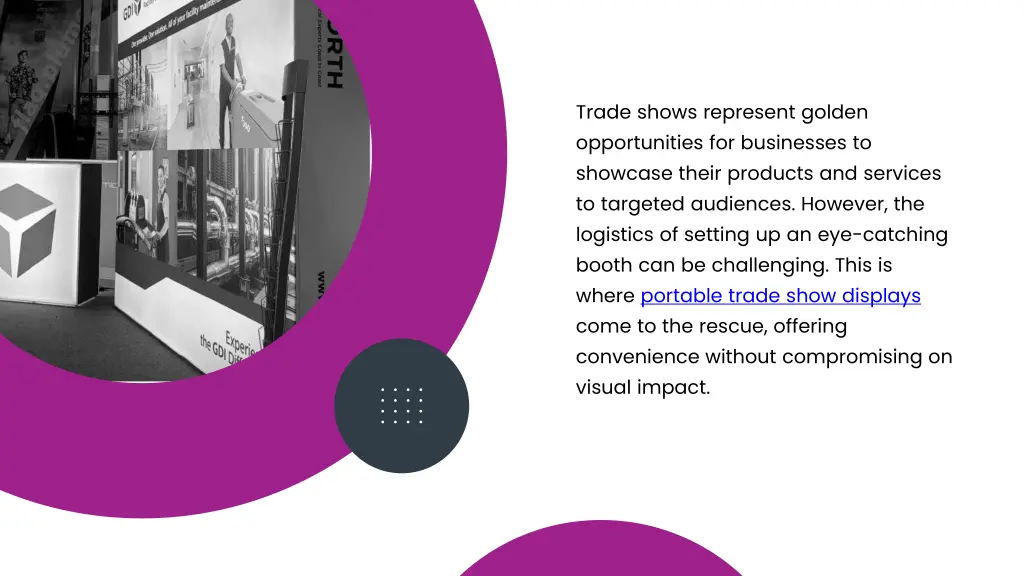 trade shows represent golden opportunities