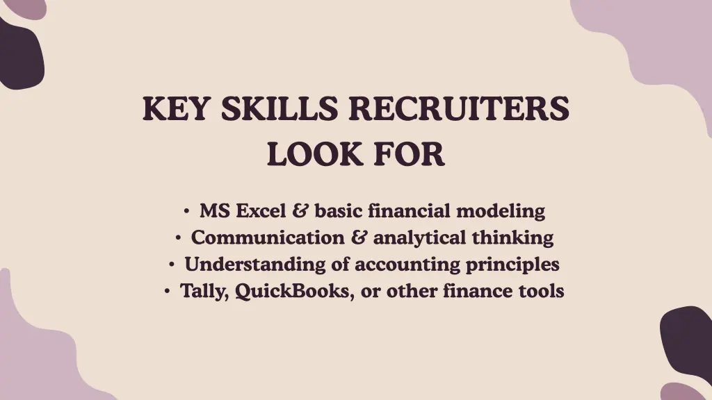key skills recruiters look for