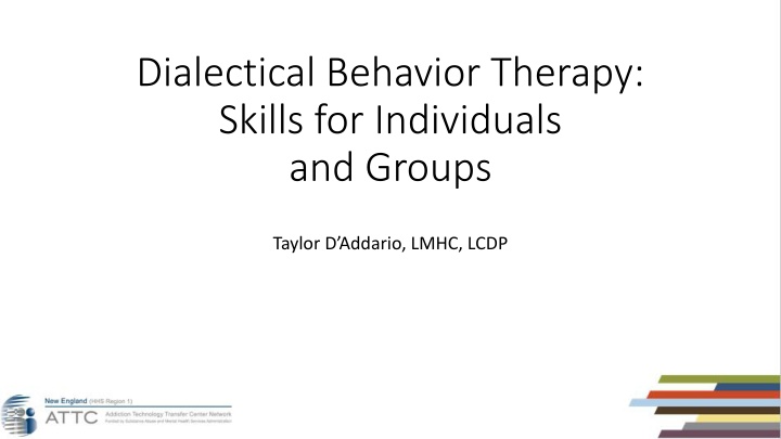 dialectical behavior therapy skills