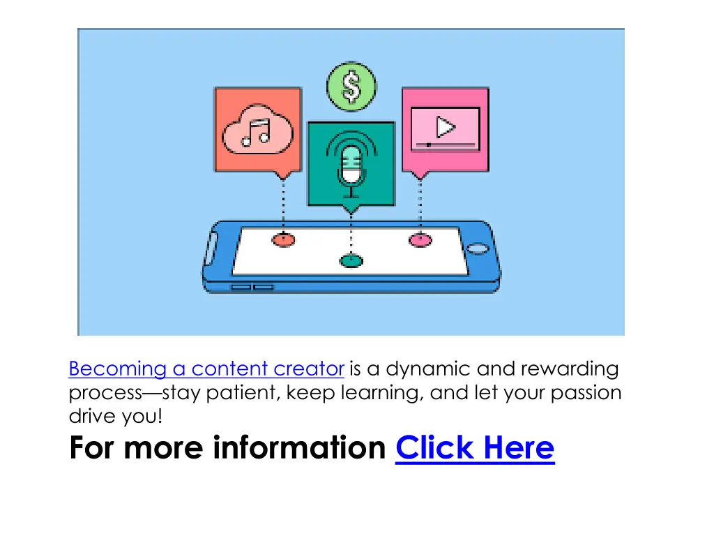 what does a social media content creator