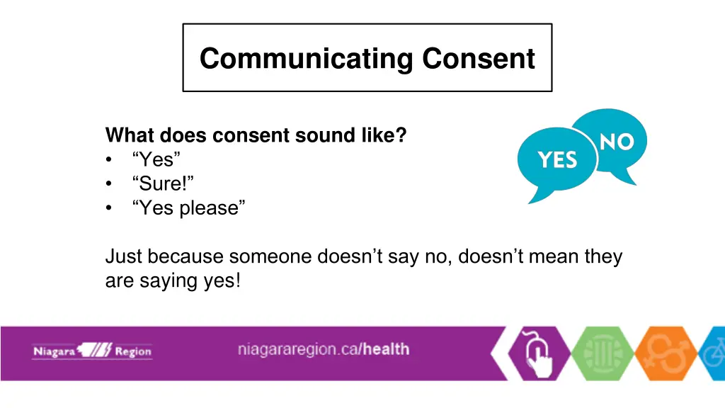 communicating consent