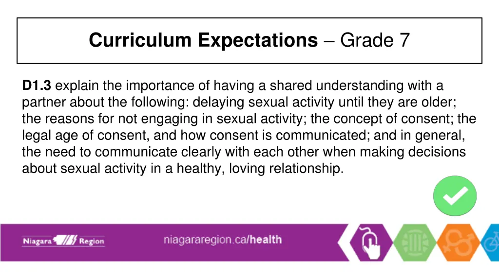 curriculum expectations grade 7