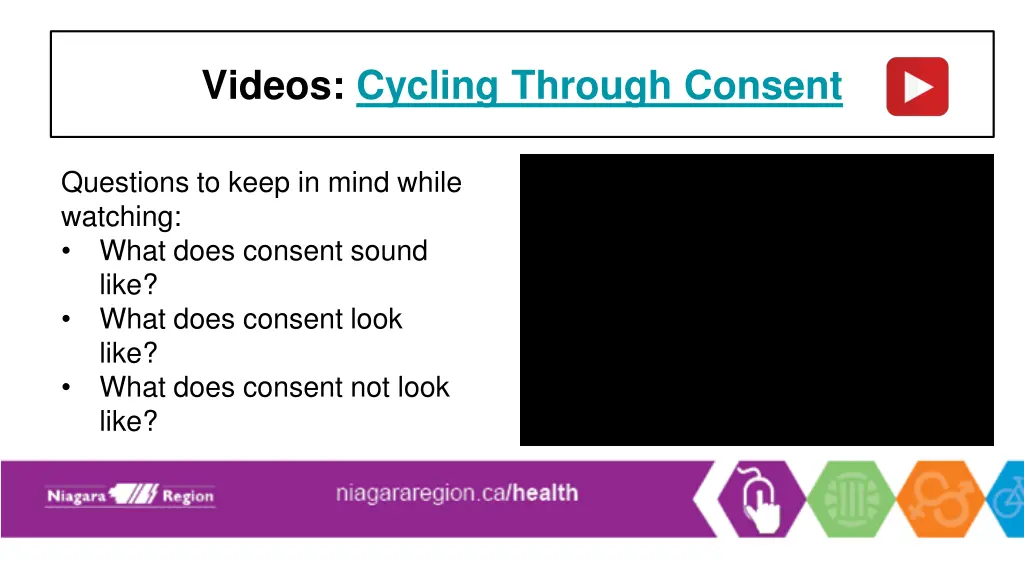 videos cycling through consent
