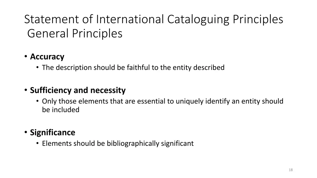 statement of international cataloguing principles 2