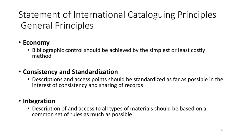 statement of international cataloguing principles 3