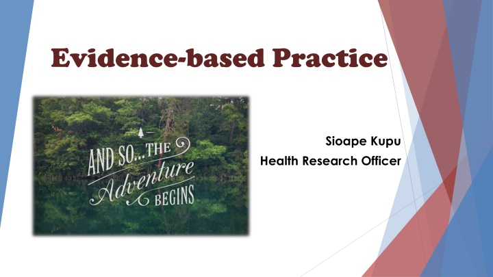 evidence based practice