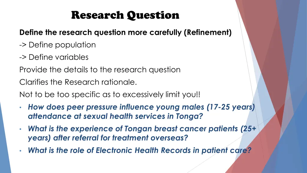 research question 2