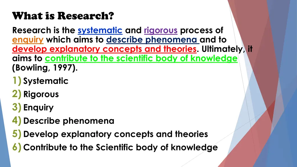 what is research research is the systematic