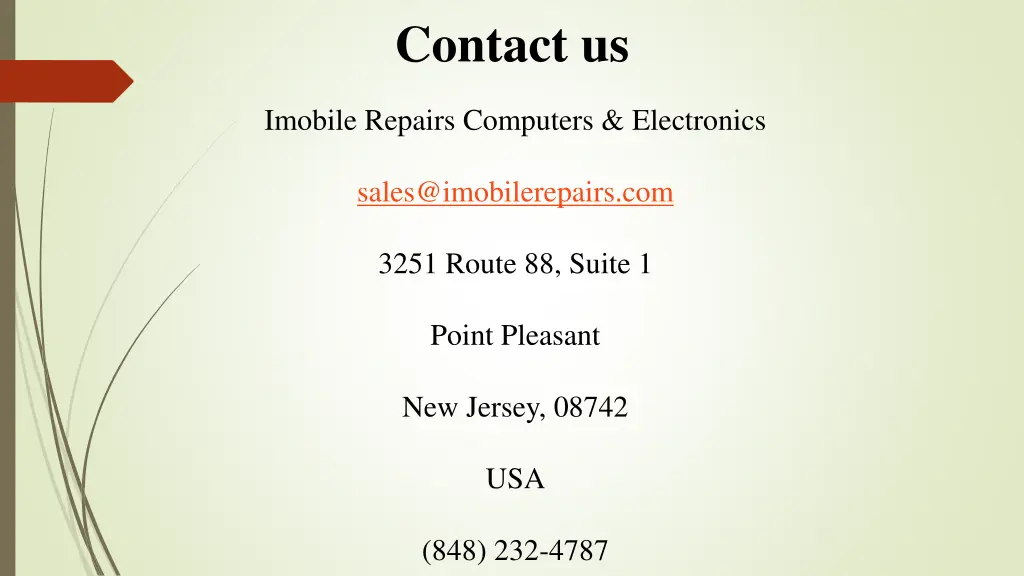 contact us