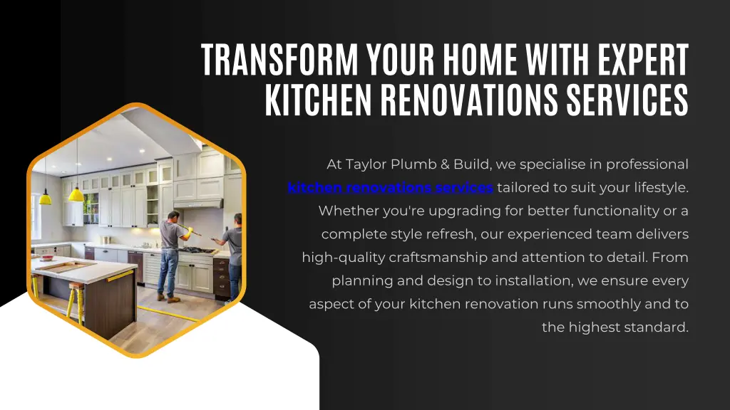 transform your home with expert kitchen