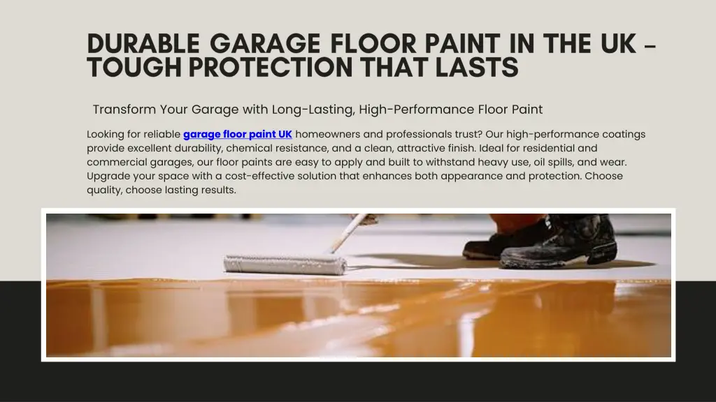 transform your garage with long lasting high