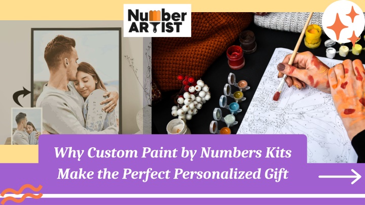 why custom paint by numbers kits make the perfect