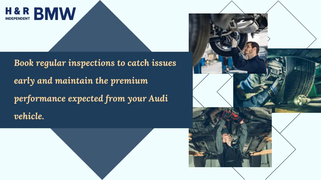 book regular inspections to catch issues