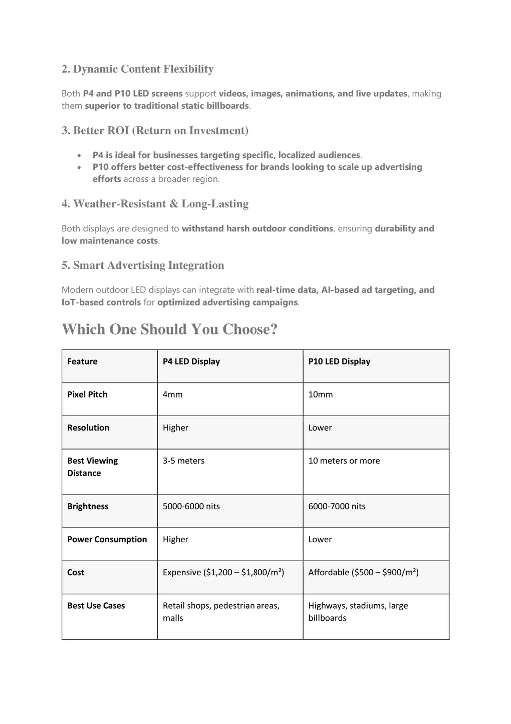 2 dynamic content flexibility