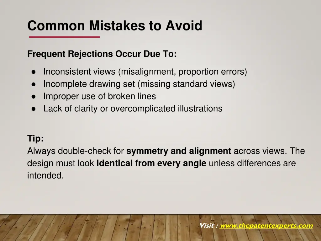 common mistakes to avoid