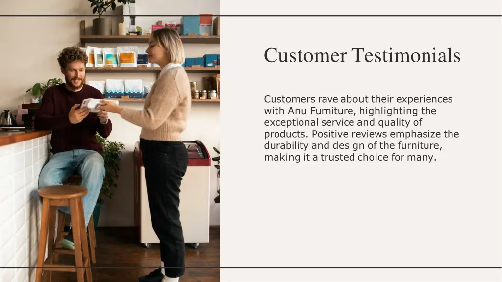 customer testimonials