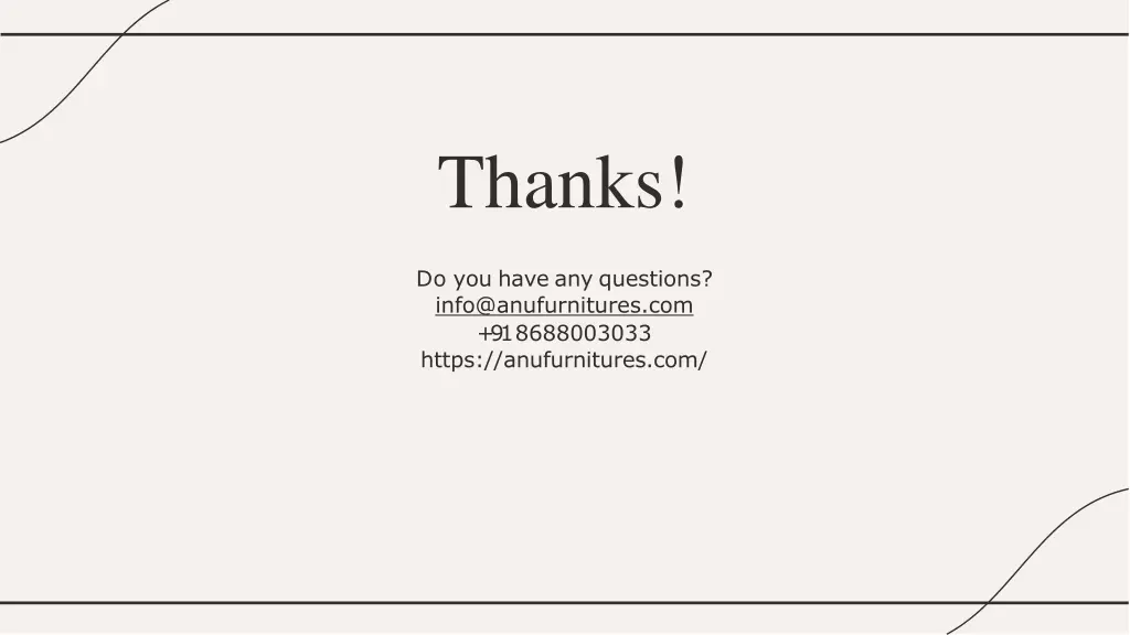 thanks