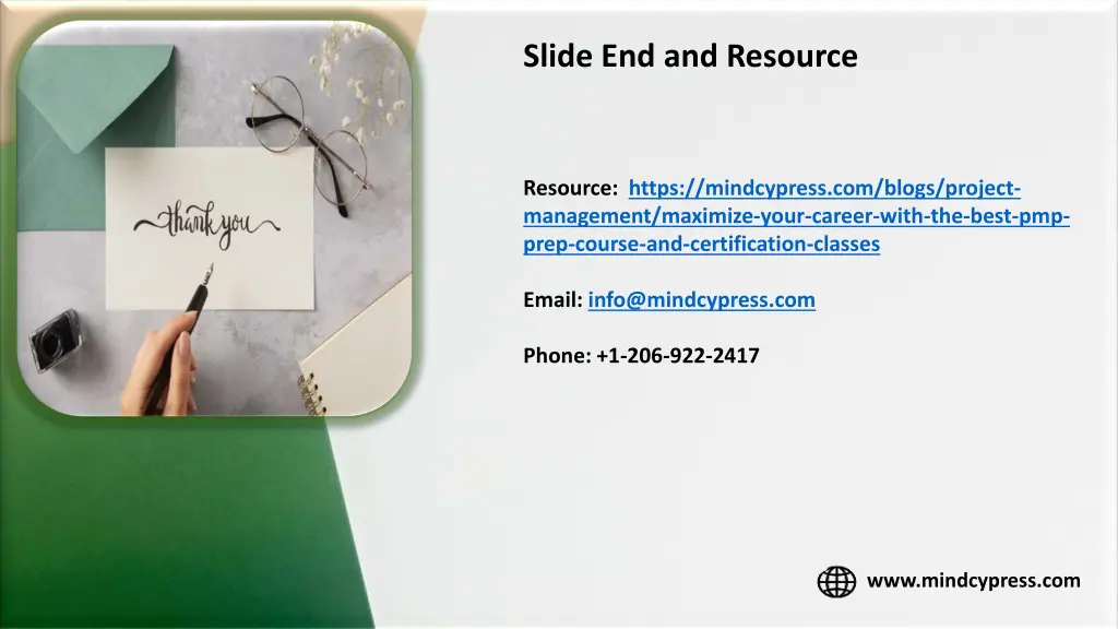 slide end and resource