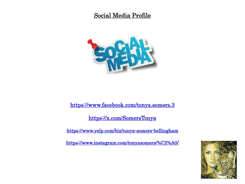 social media profile social media profile