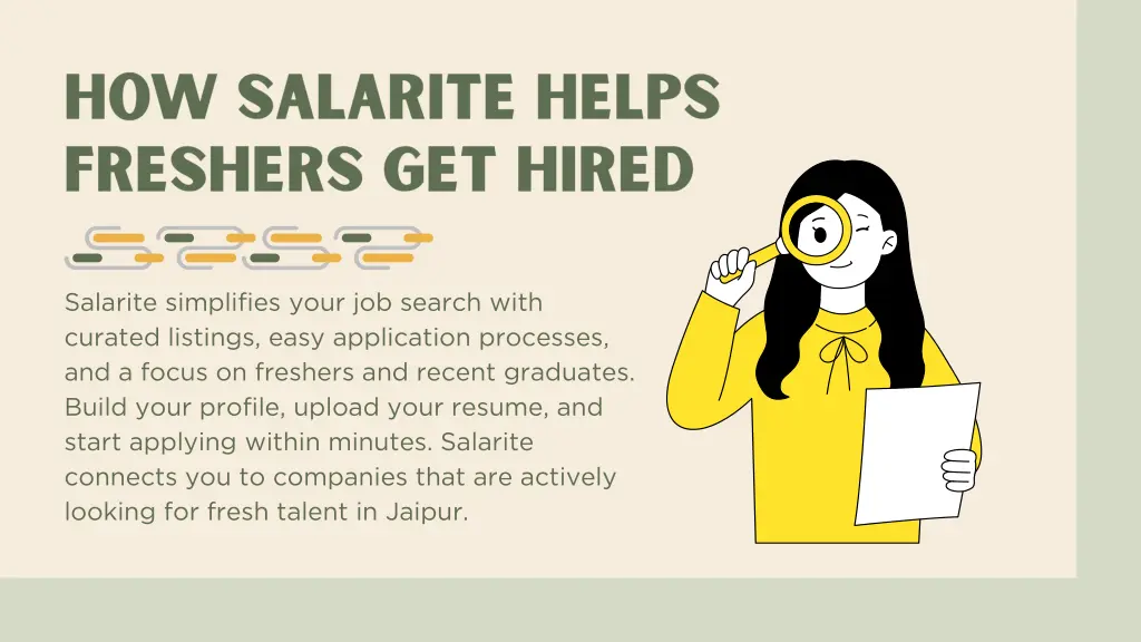 salarite simplifies your job search with curated