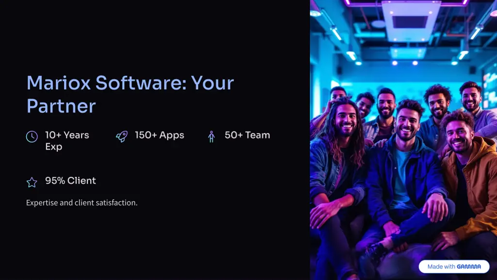 mariox software your partner