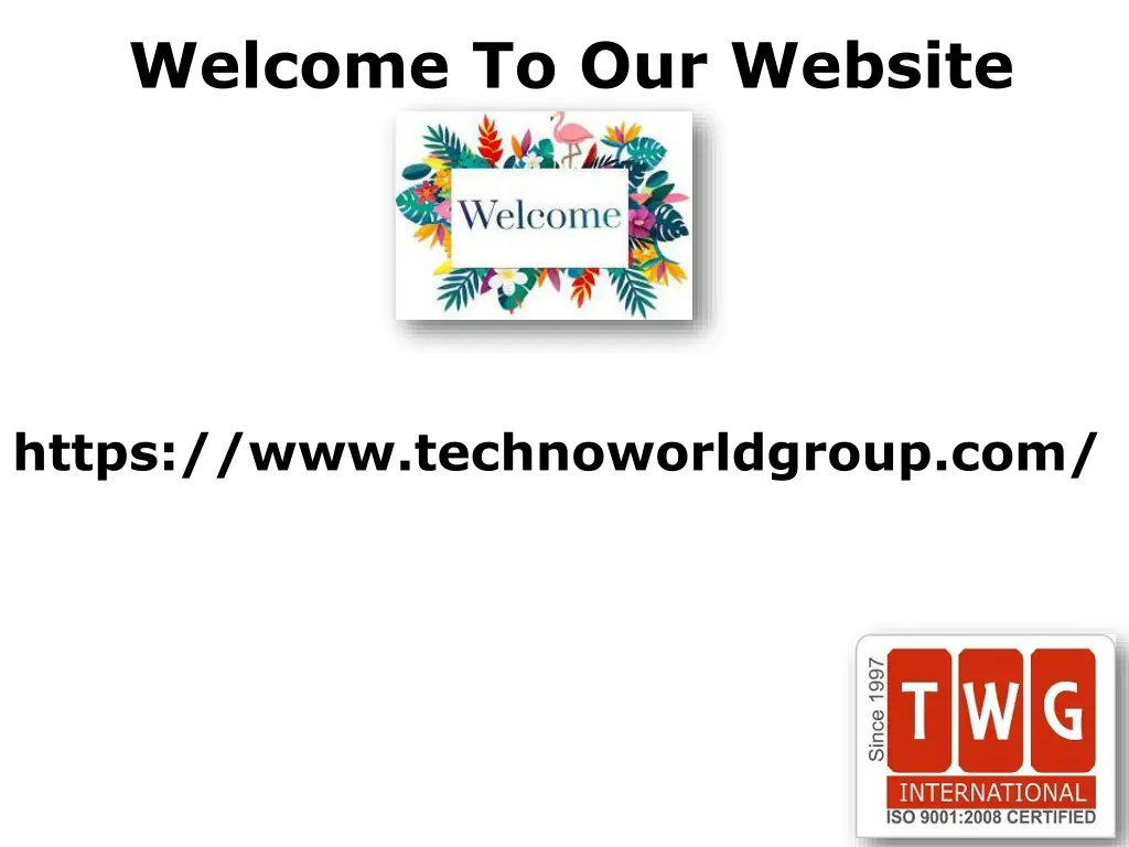 welcome to our website