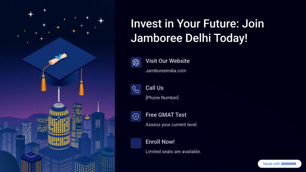 invest in your future join jamboree delhi today