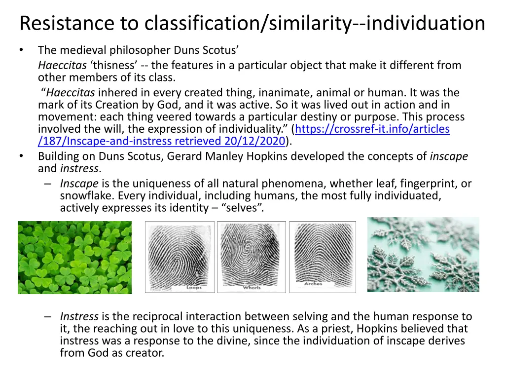 resistance to classification similarity