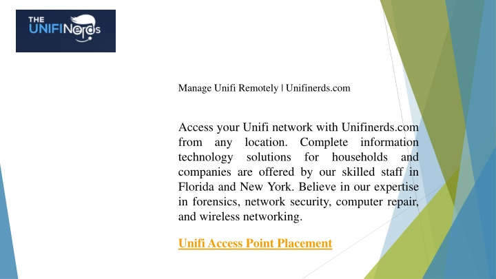 manage unifi remotely unifinerds com