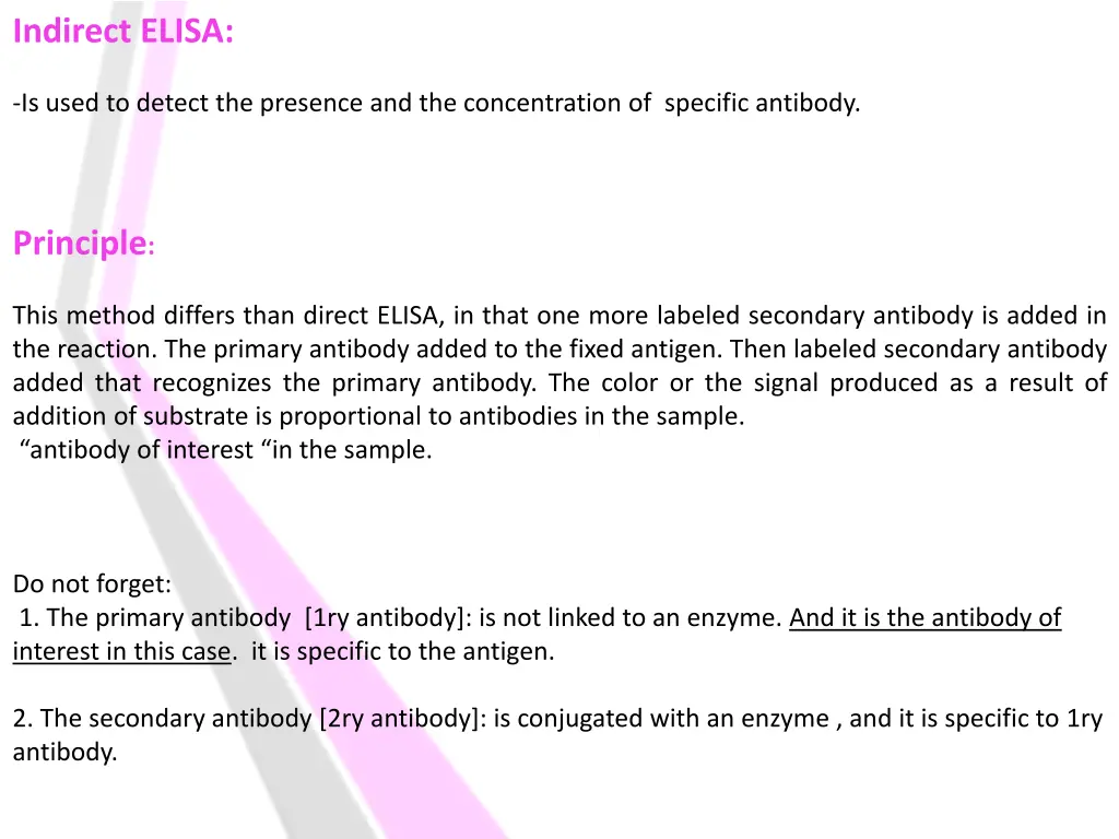 indirect elisa