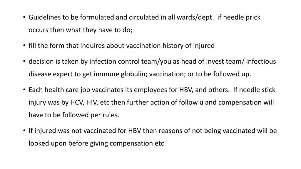 guidelines to be formulated and circulated