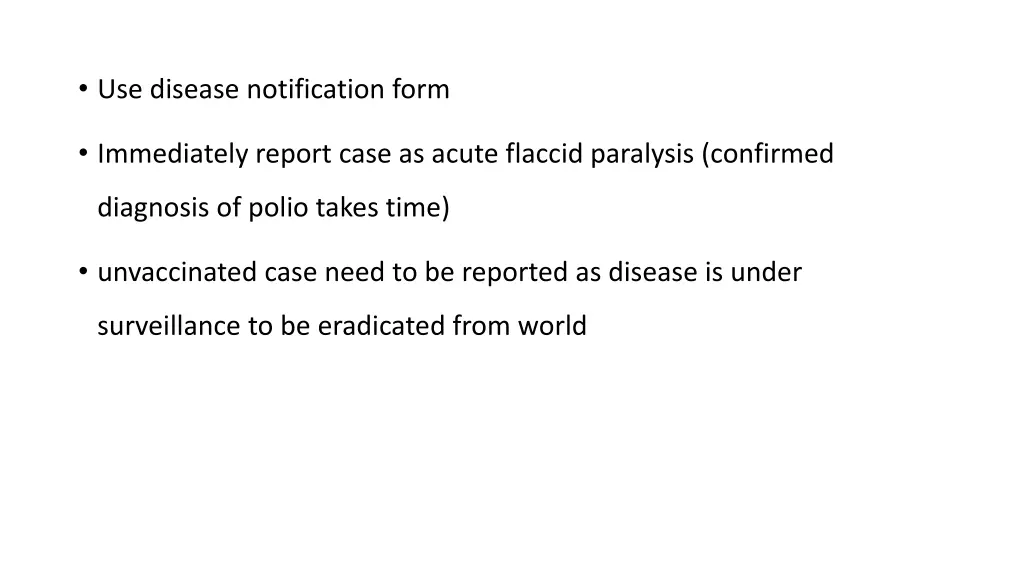 use disease notification form