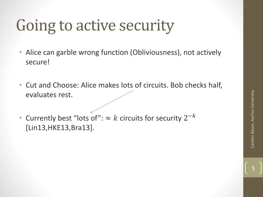 going to active security