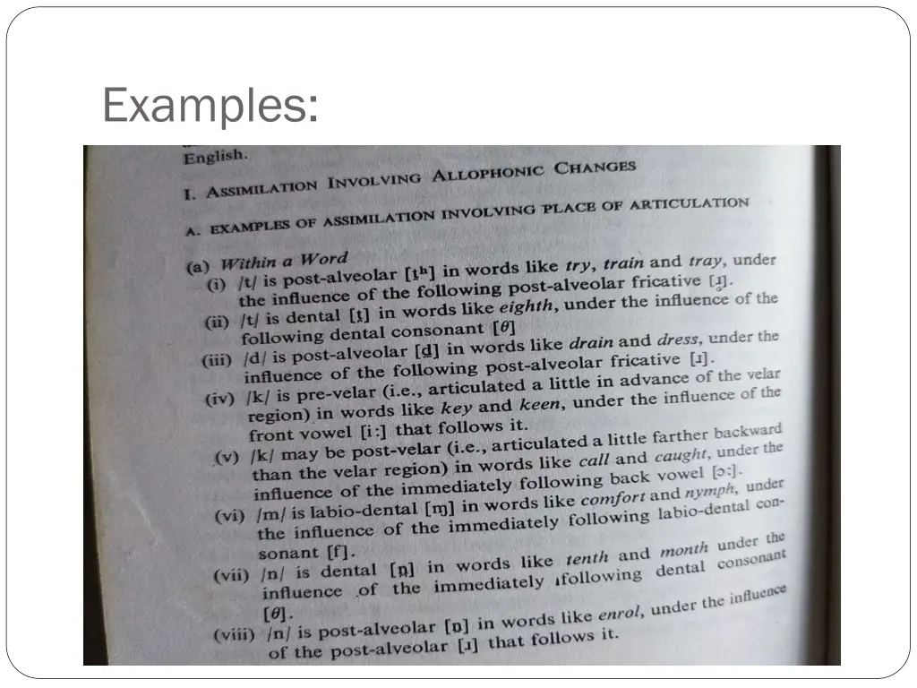 examples