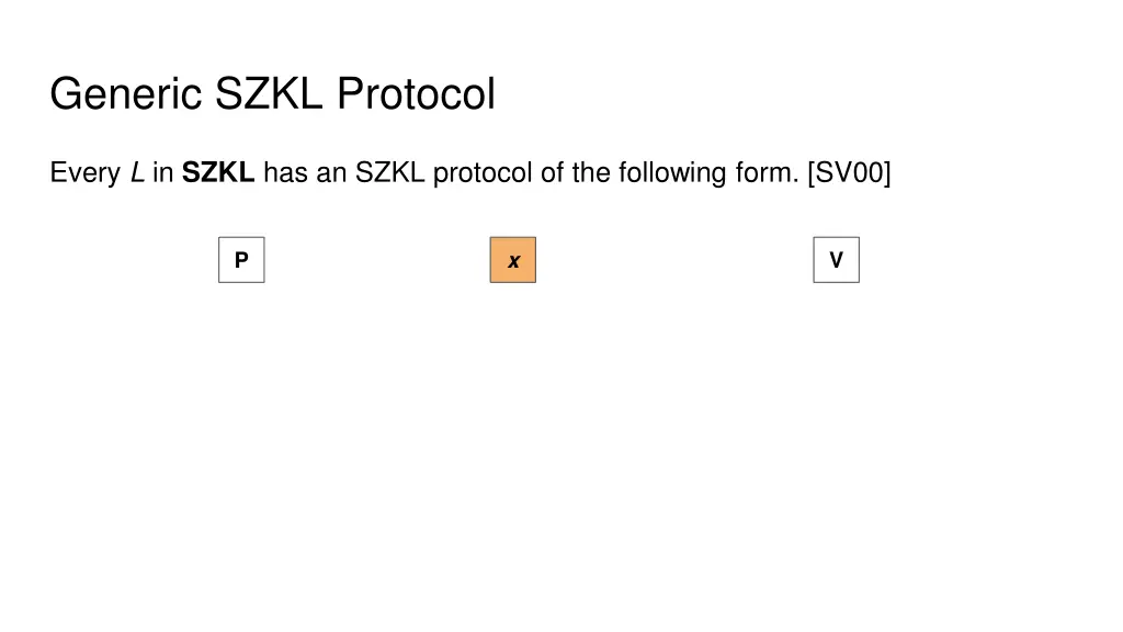 generic szkl protocol