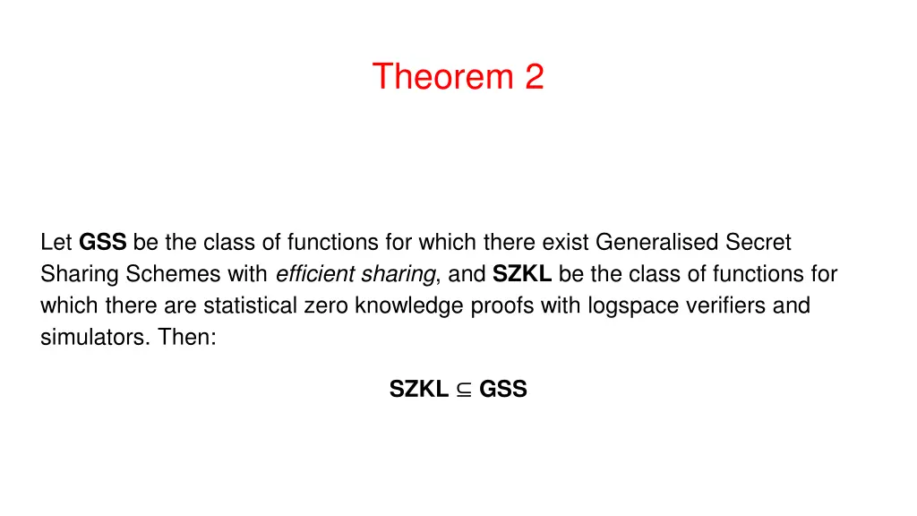 theorem 2