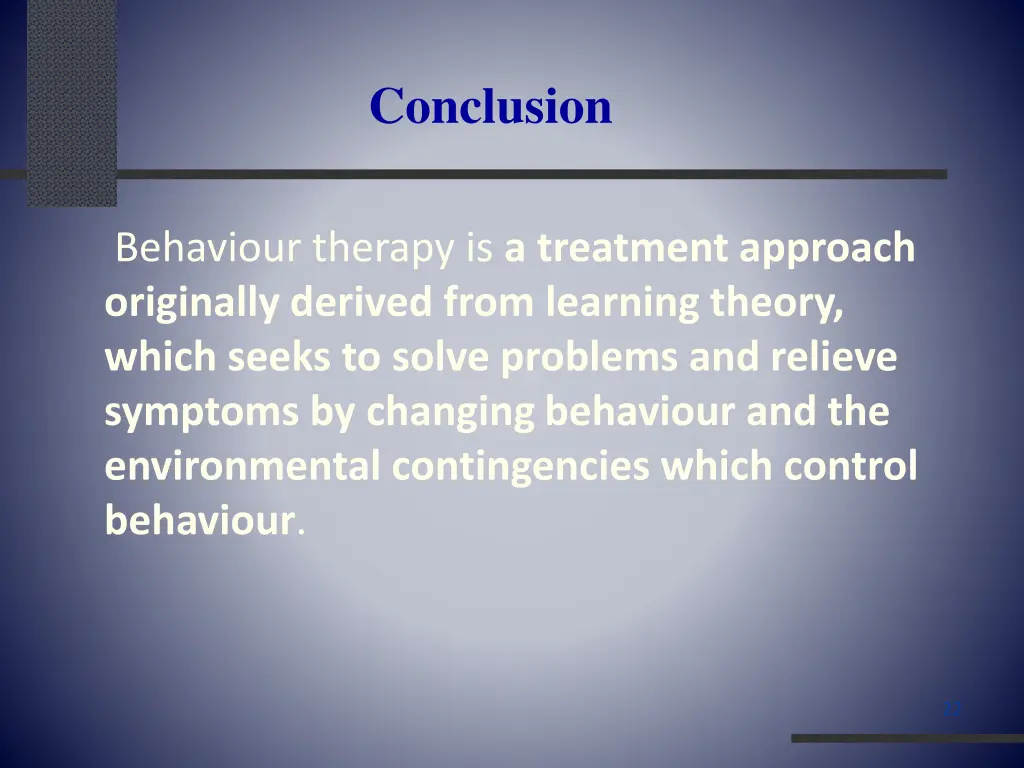 conclusion