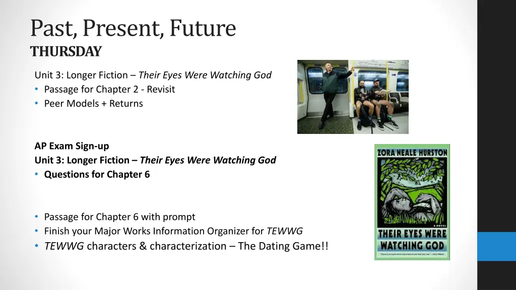 past present future thursday 1