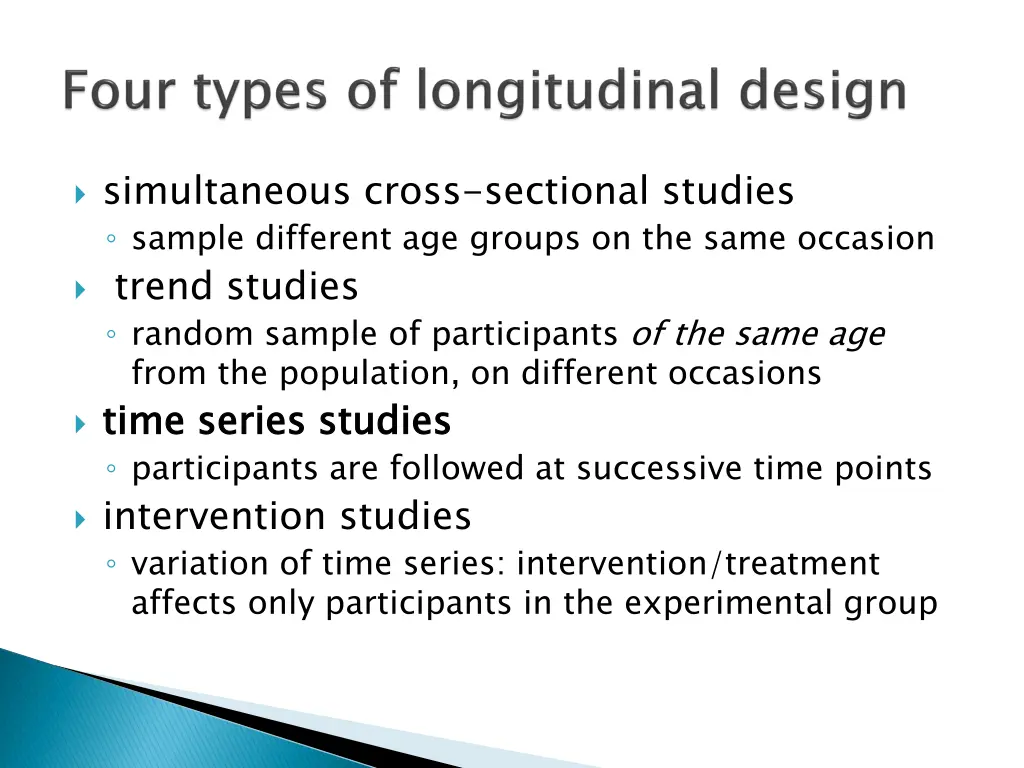 simultaneous cross sectional studies sample