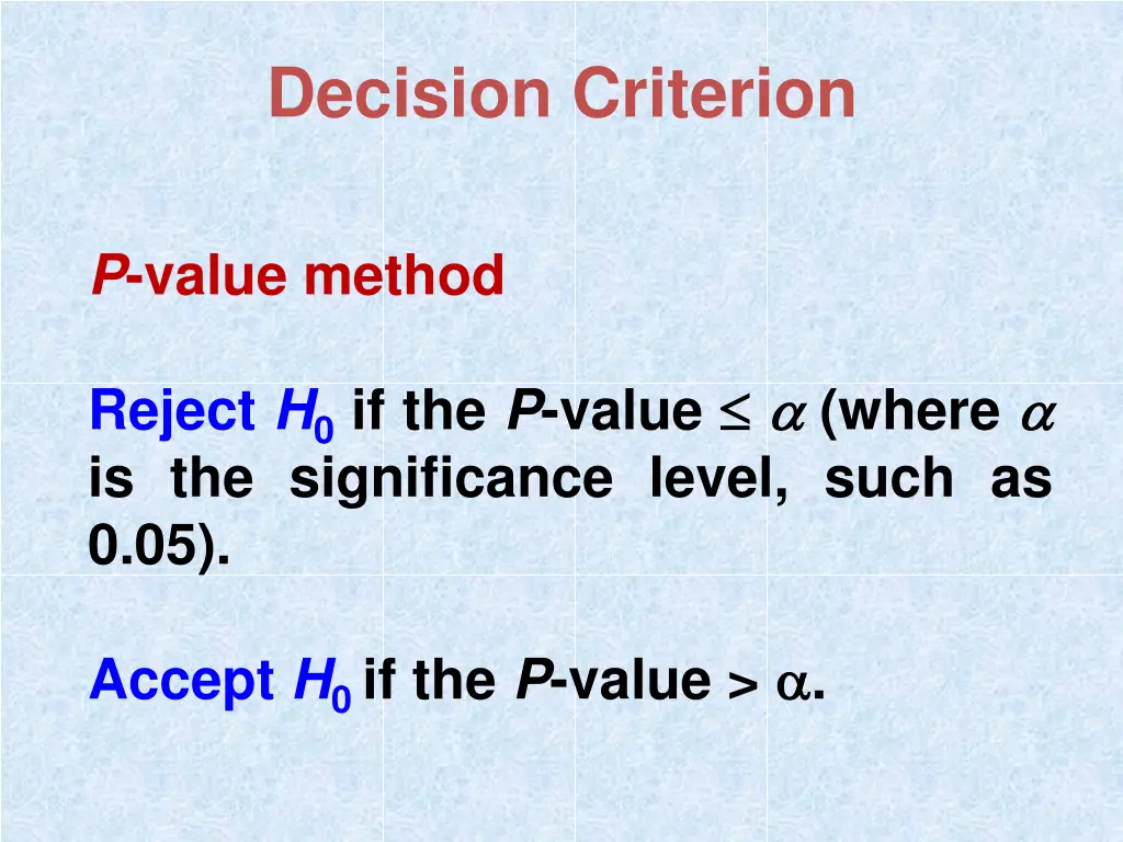 decision criterion 1