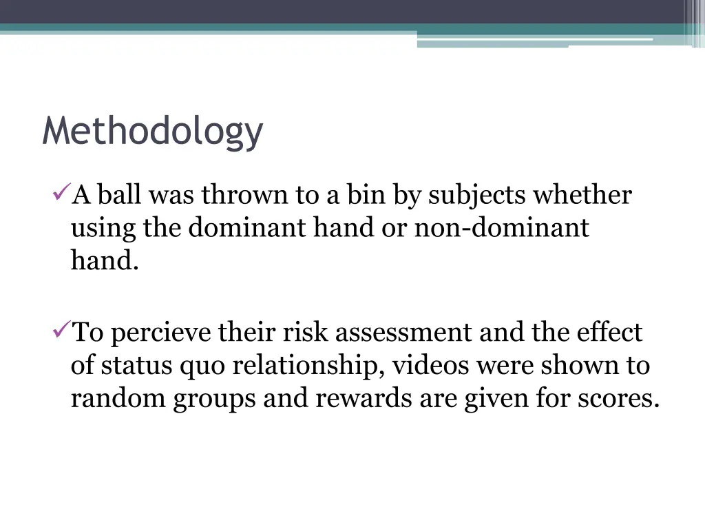 methodology
