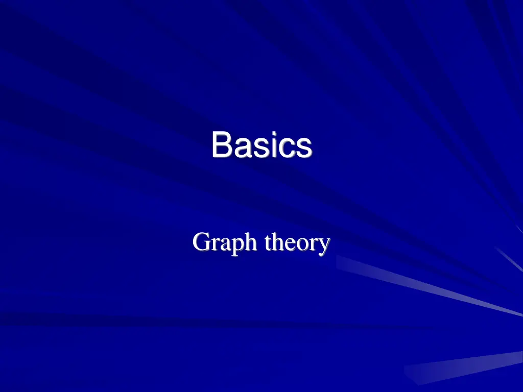 basics